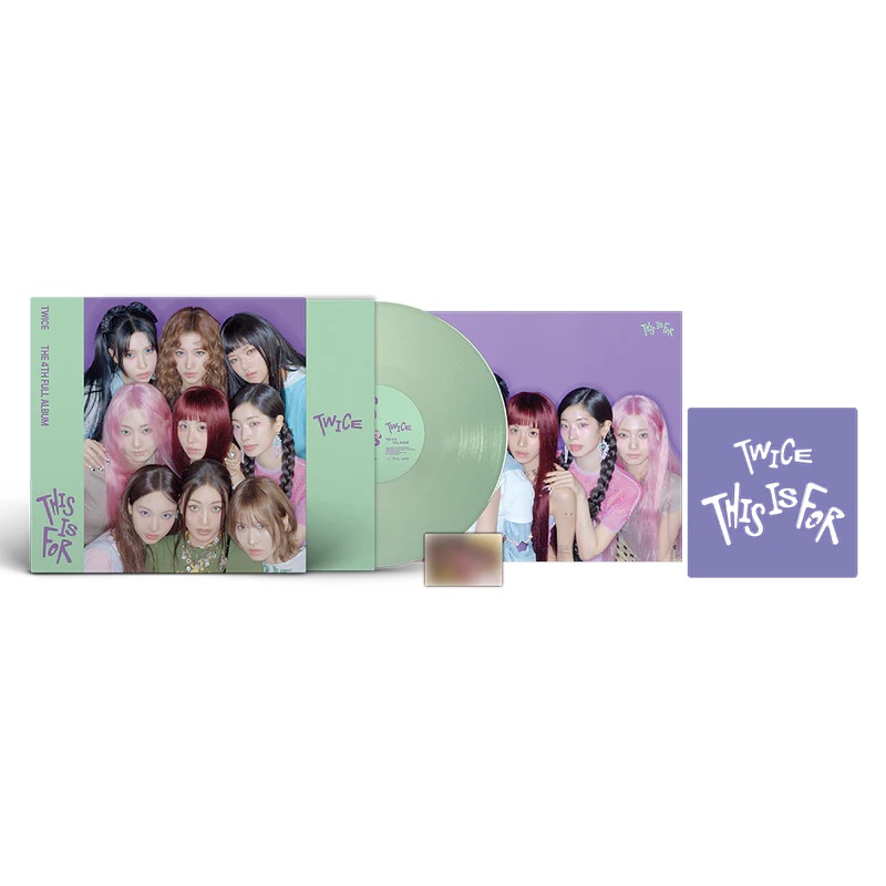 TWICE - THIS IS FOR (HONEYDEW GLITTER VINYL)
