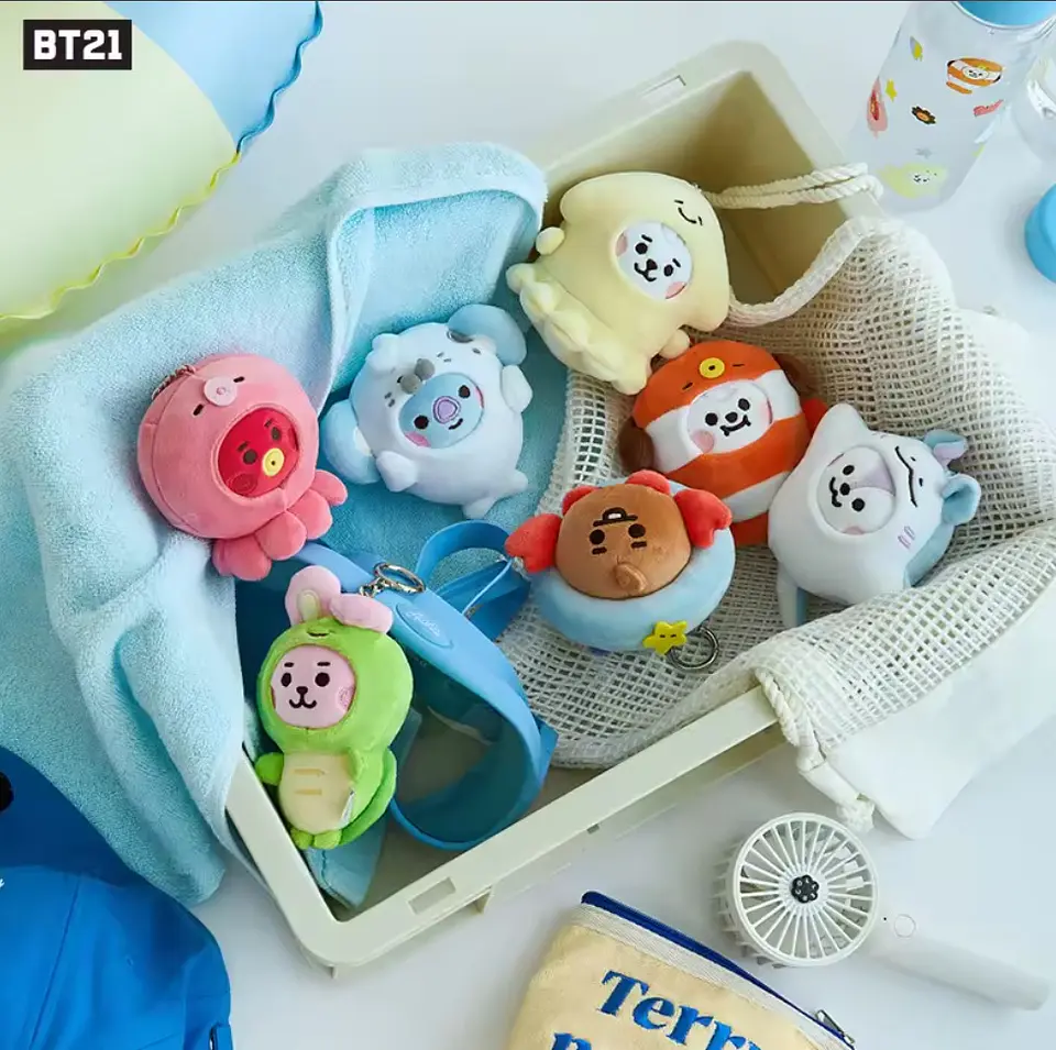 PLUSH KEYRING BT21 