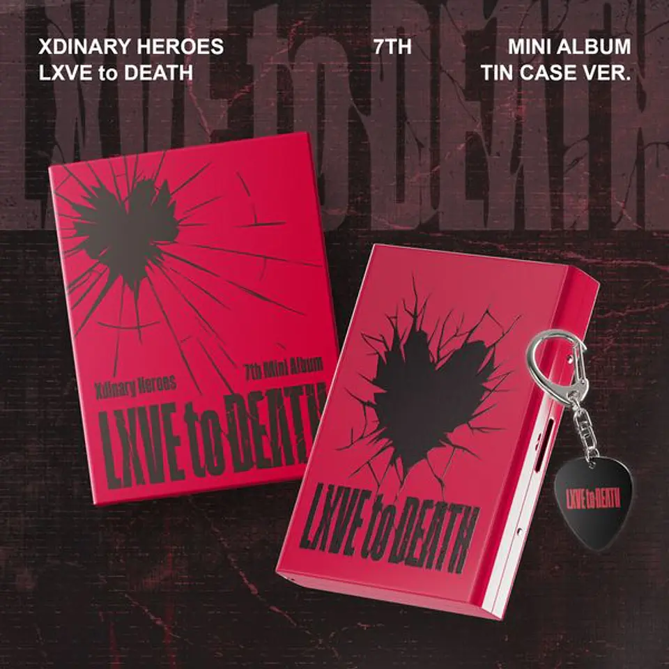 XDINARY HEROES - LXVE TO DEATH (TIN CASE Ver.) 1