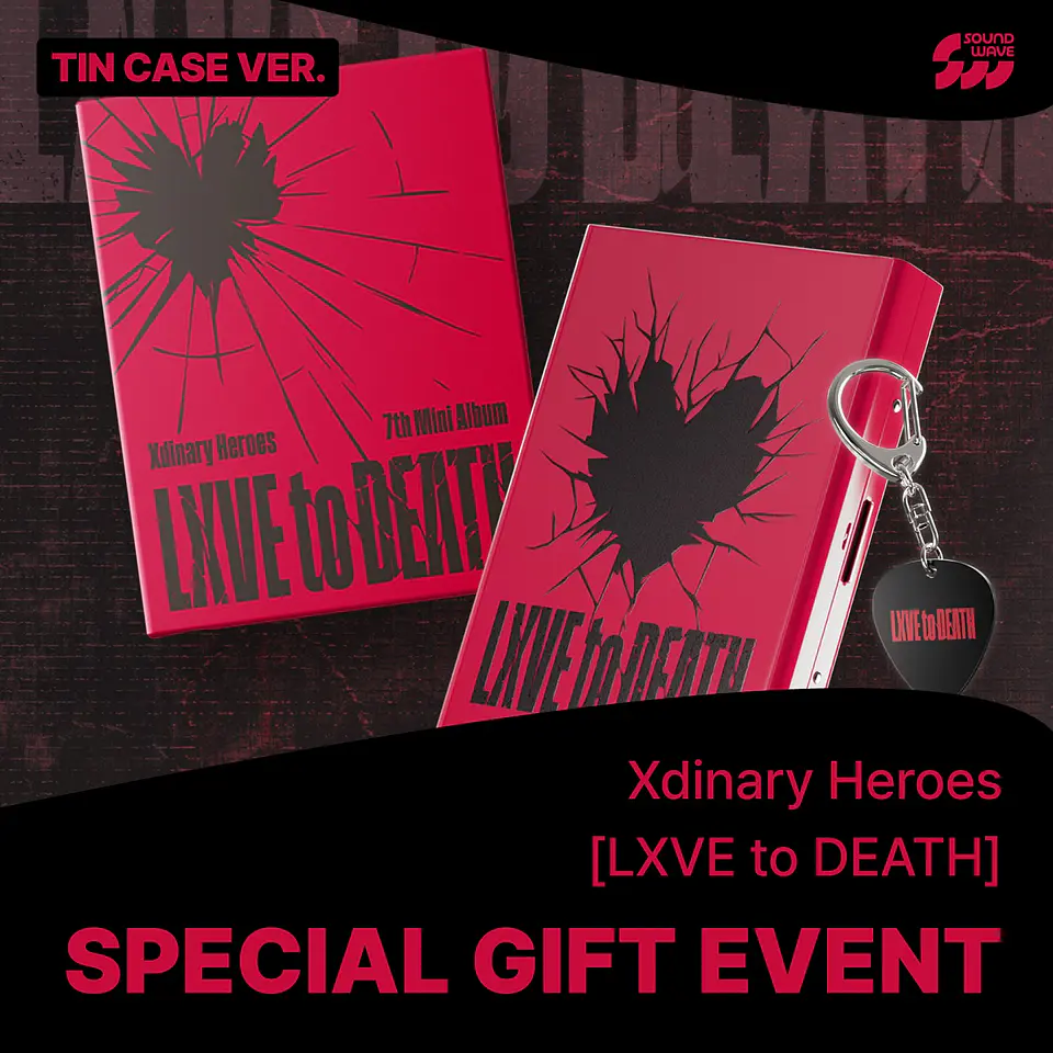 XDINARY HEROES - LXVE TO DEATH (TIN CASE Ver.) 2