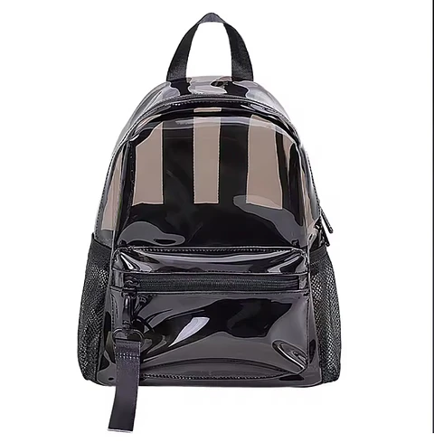 MOCHILA TRANSPARENTE TAMAÑO PEQUEÑO 