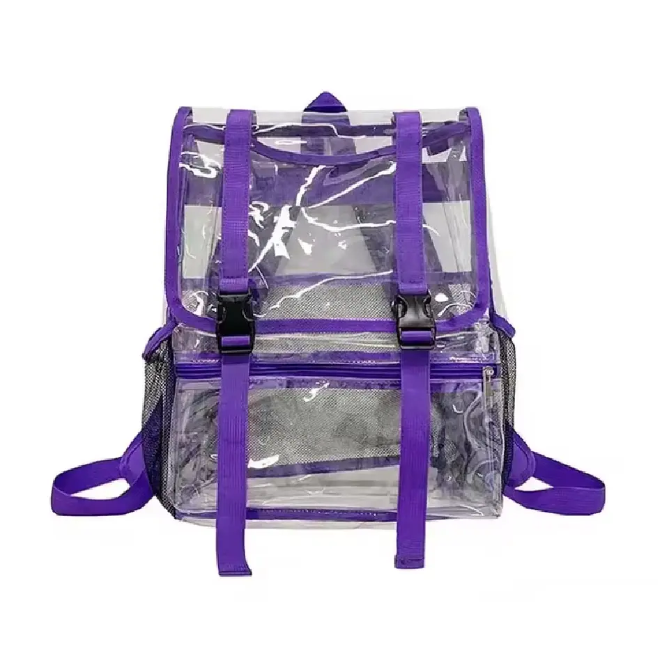 MOCHILA TRANSPARENTE TAMAÑO GRANDE 8