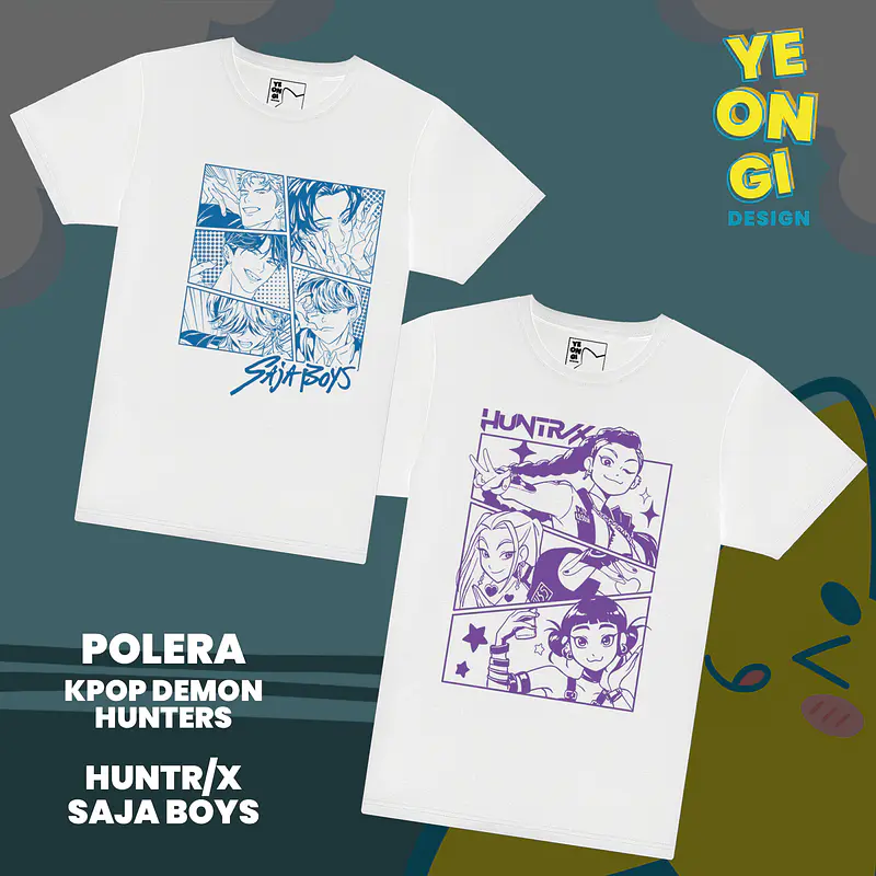 POLERA K-POP DEMON HUNTERS 1