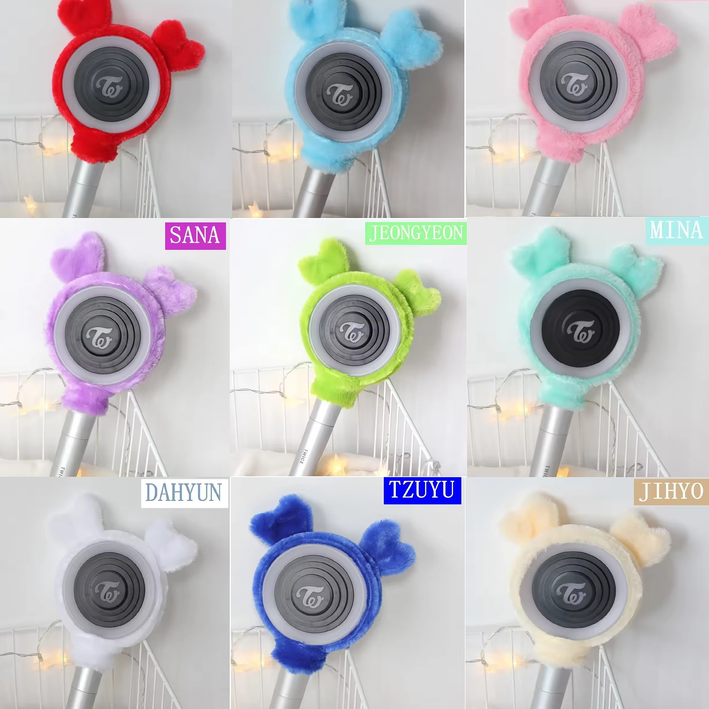 PLUSH COVER LIGHTSTICK LOVELY (TWICE) 1