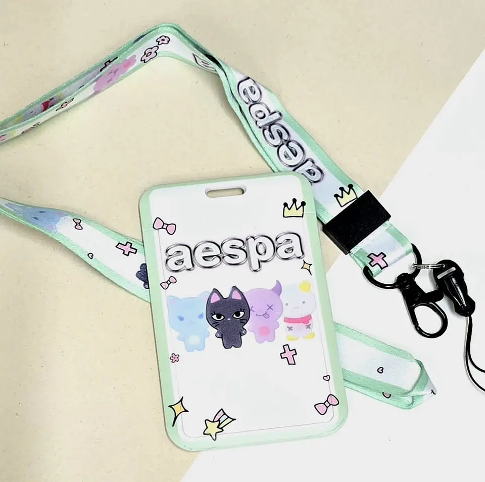 CARD HOLDER + LANYARD K-POP  3
