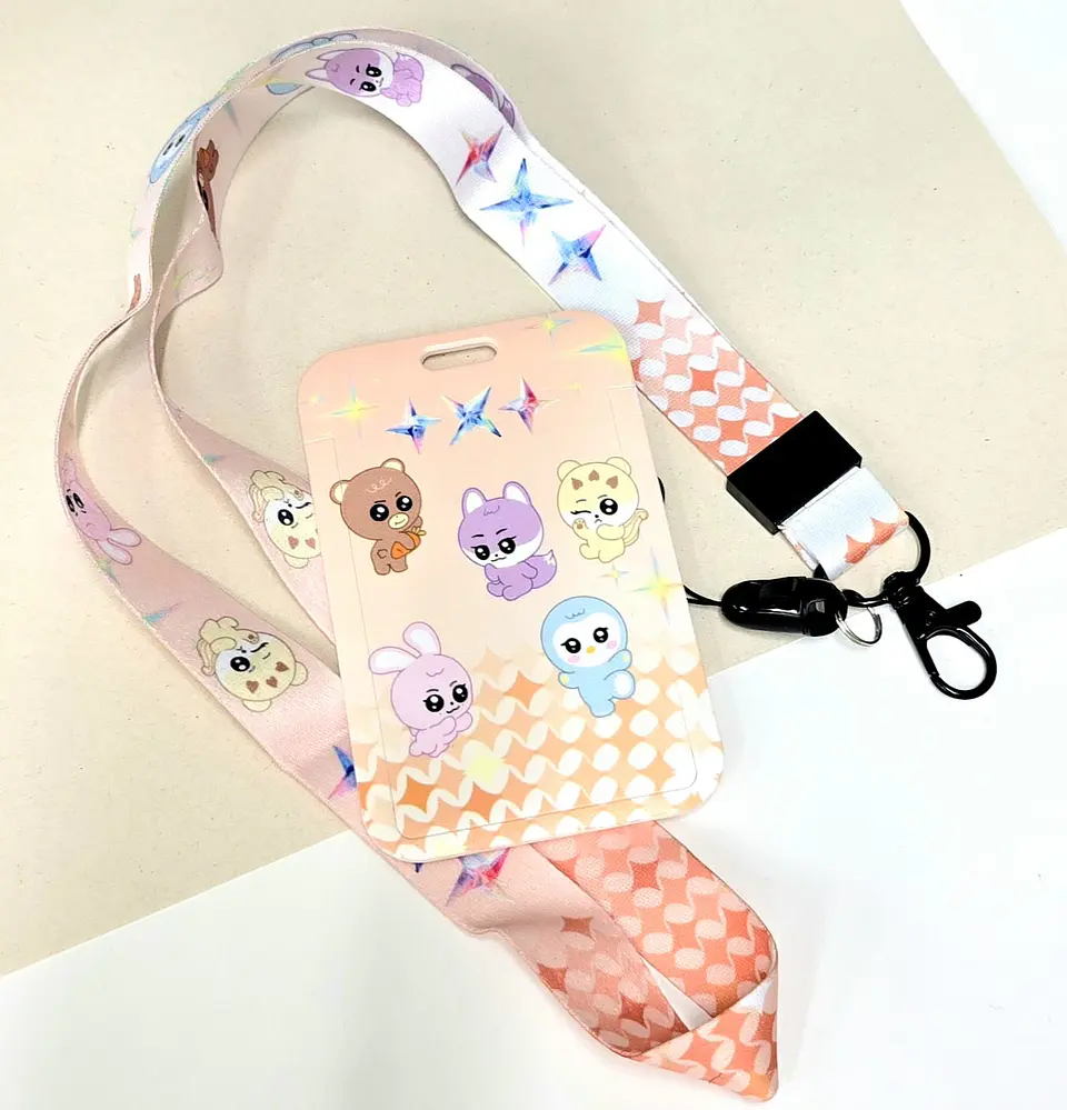 CARD HOLDER + LANYARD K-POP  6
