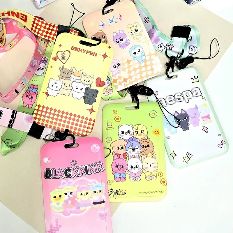 CARD HOLDER + LANYARD K-POP  1