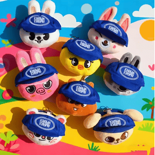 PLUSH KEYRING SKZOO - KARMA HEAD VERSION ALTERNATIVO