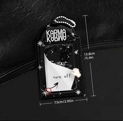 CARD HOLDER STRAY KIDS SKZOO "KARMA" PVC ALTERNATIVO 