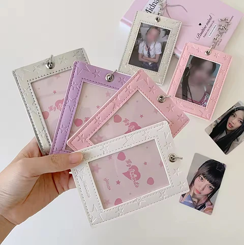 CARD HOLDER ECO CUERO "STARS" 