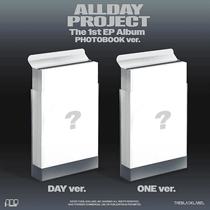 (PRE-VENTA) ALLDAY PROJECT - ALLDAY PROJECT (PHOTOBOOK Ver.) RANDOM