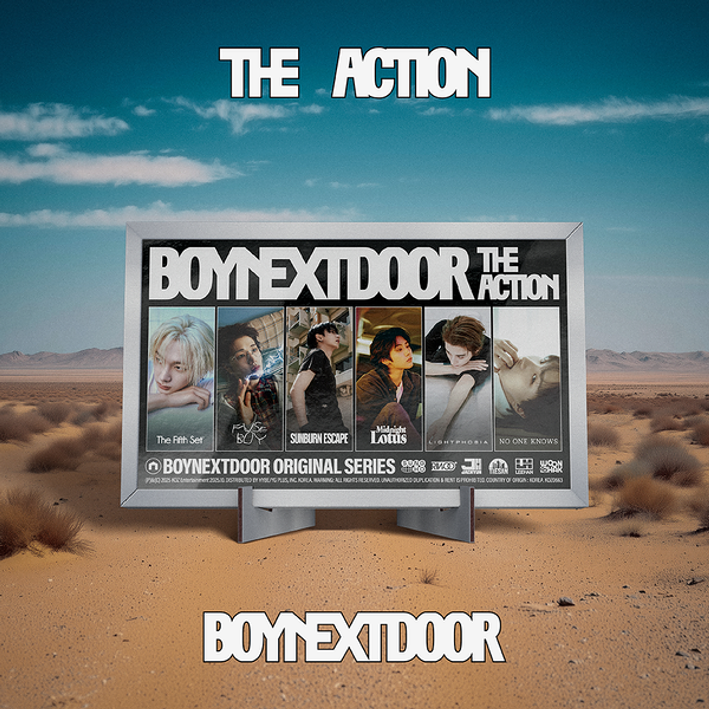 (PRE-VENTA) BOYNEXTDOOR - THE ACTION (FRAME Ver.) RANDOM 1
