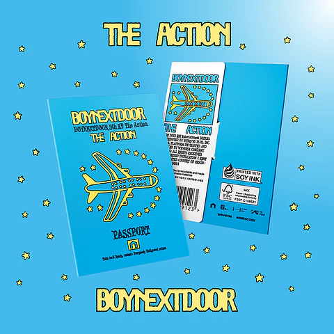 BOYNEXTDOOR - THE ACTION (WEVERSE Ver.)