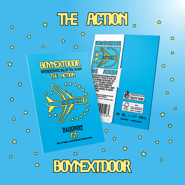 BOYNEXTDOOR - THE ACTION (WEVERSE Ver.)