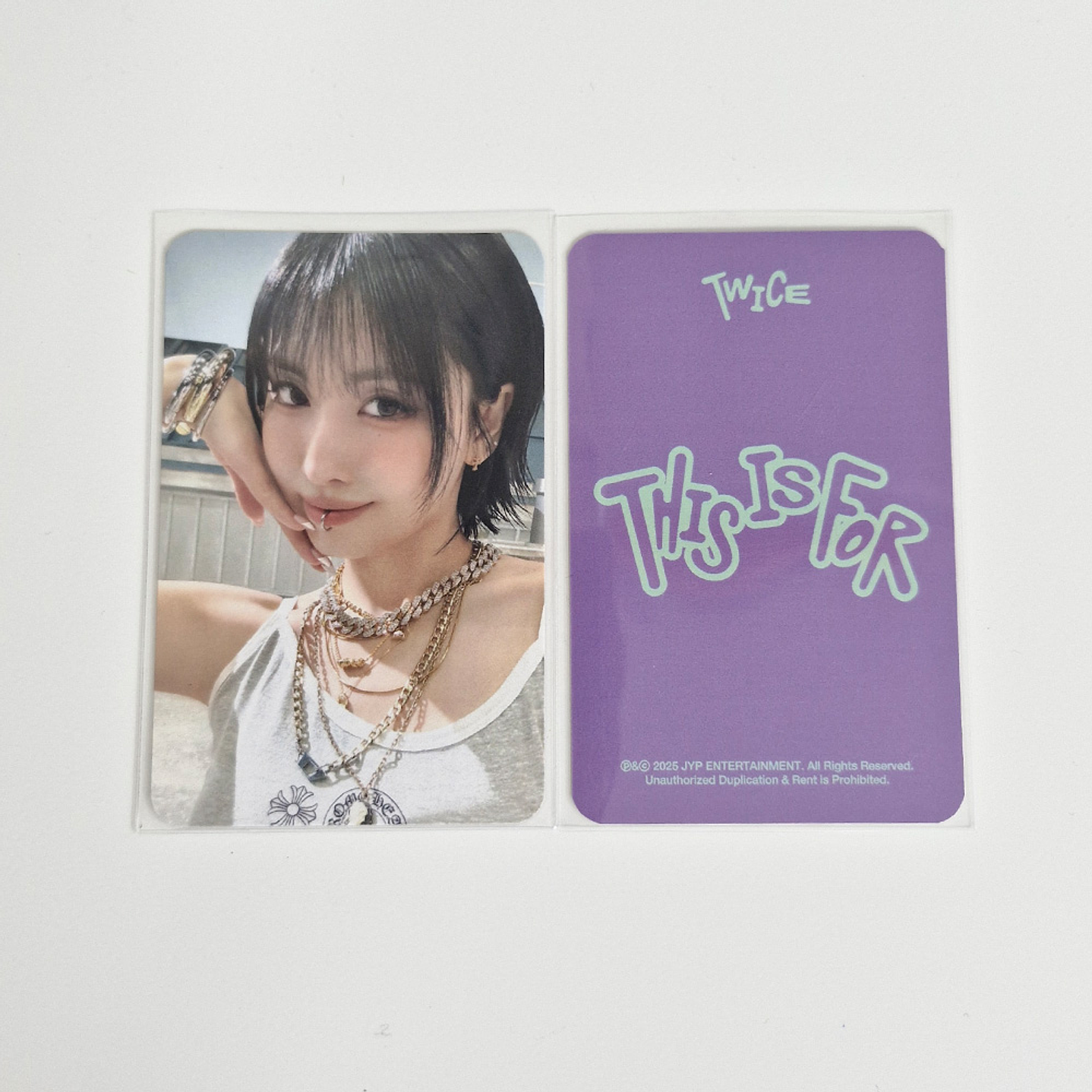 TWICE - THIS IS FOR SOUNDWAVE LUCKYDRAW A Ver. PHOTOCARD 4