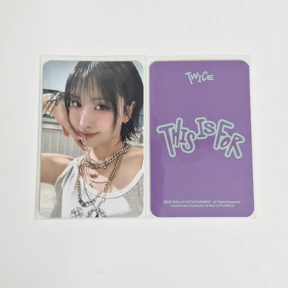 TWICE - THIS IS FOR SOUNDWAVE LUCKYDRAW A Ver. PHOTOCARD 4