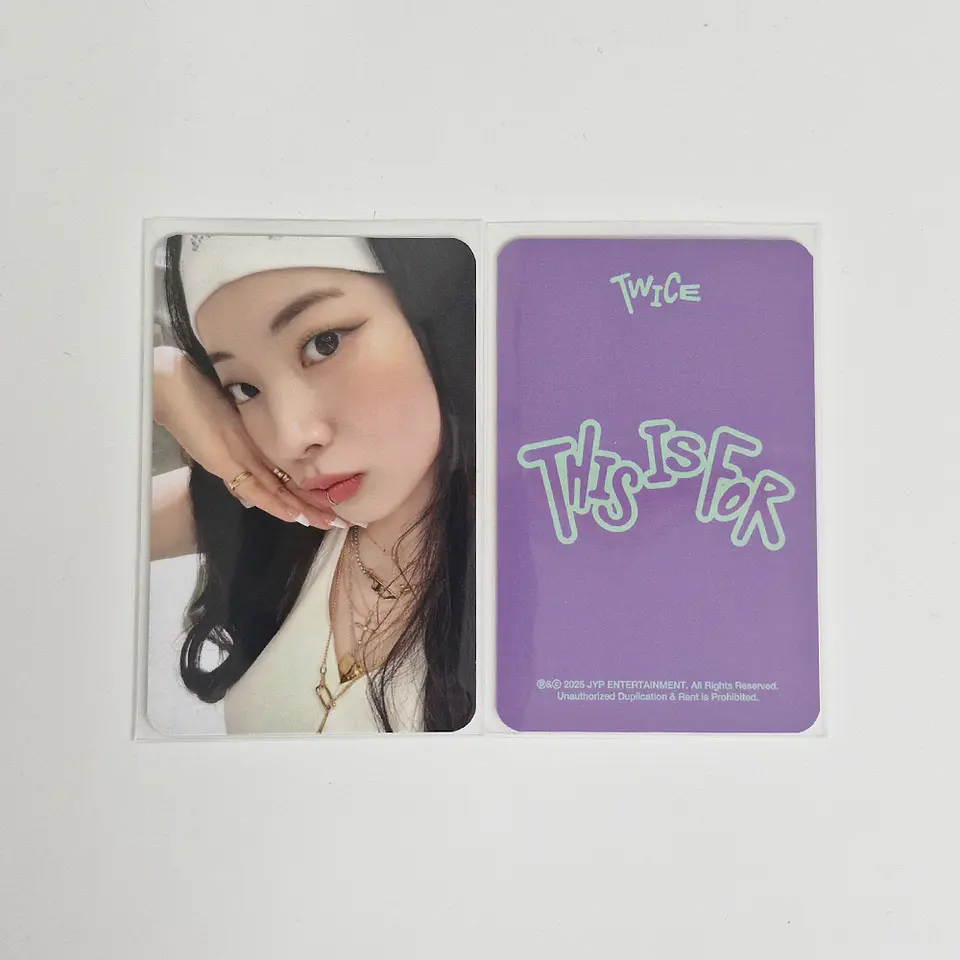 TWICE - THIS IS FOR SOUNDWAVE LUCKYDRAW A Ver. PHOTOCARD 8