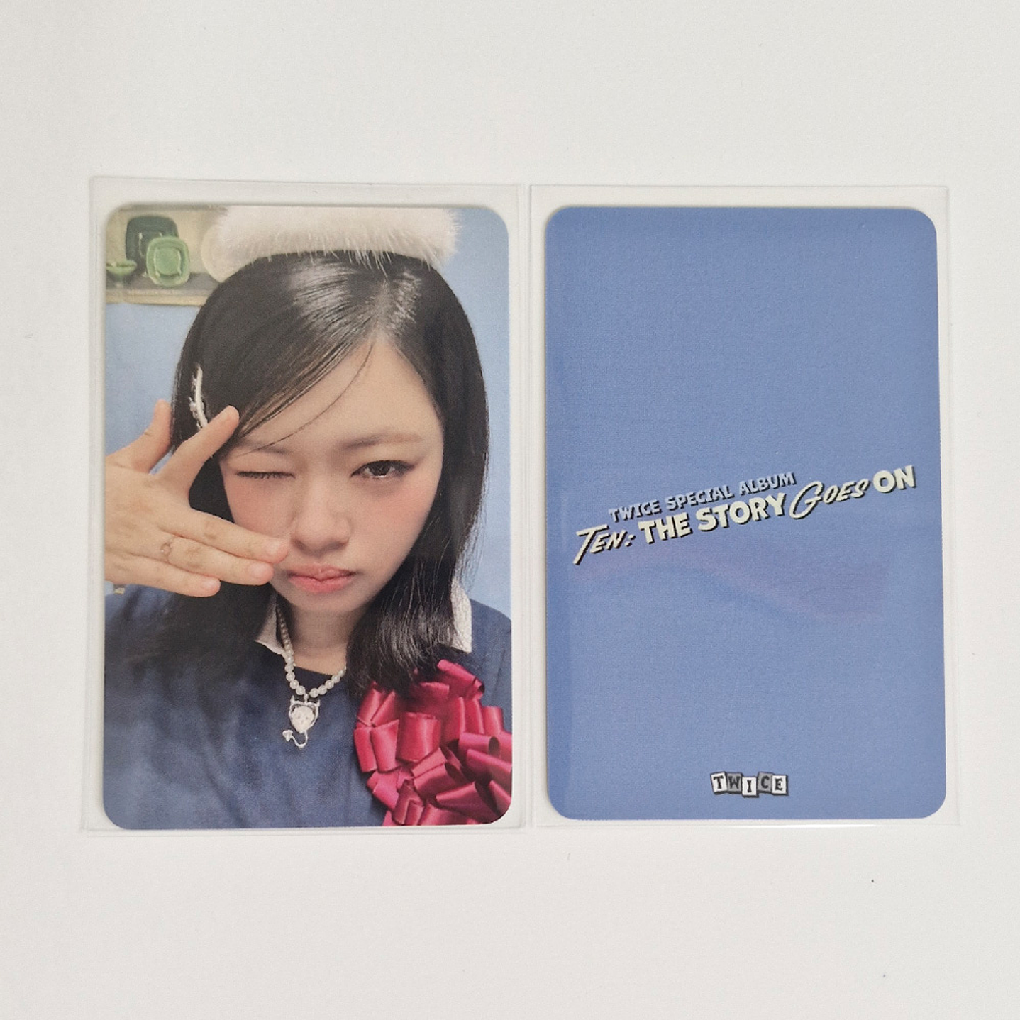 TWICE - TEN : THE STORY GOES ON BLUE DREM MEDIA EPISODE Ver. PHOTOCARD 3