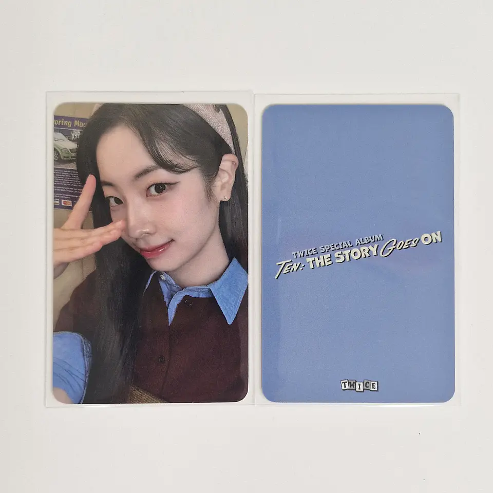 TWICE - TEN : THE STORY GOES ON BLUE DREM MEDIA EPISODE Ver. PHOTOCARD 7