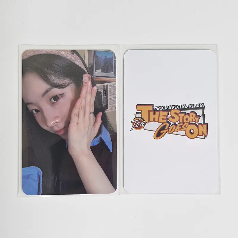 TWICE - TEN : THE STORY GOES ON MUSIC PLANT CAST Ver. PHOTOCARD 8