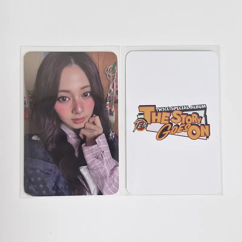 TWICE - TEN : THE STORY GOES ON MUSIC PLANT CAST Ver. PHOTOCARD 10