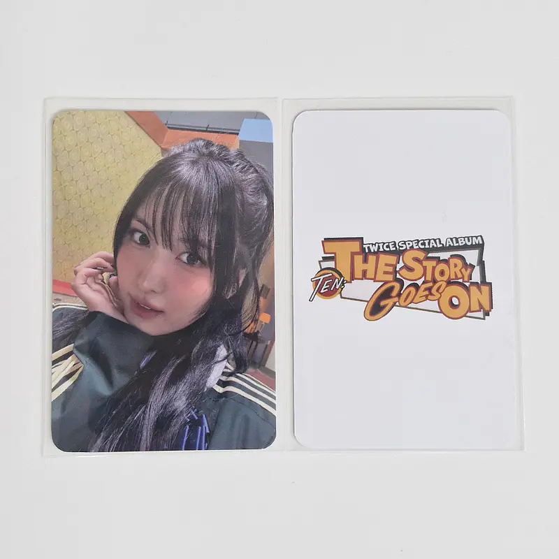 TWICE - TEN : THE STORY GOES ON MUSIC PLANT CAST Ver. PHOTOCARD 4