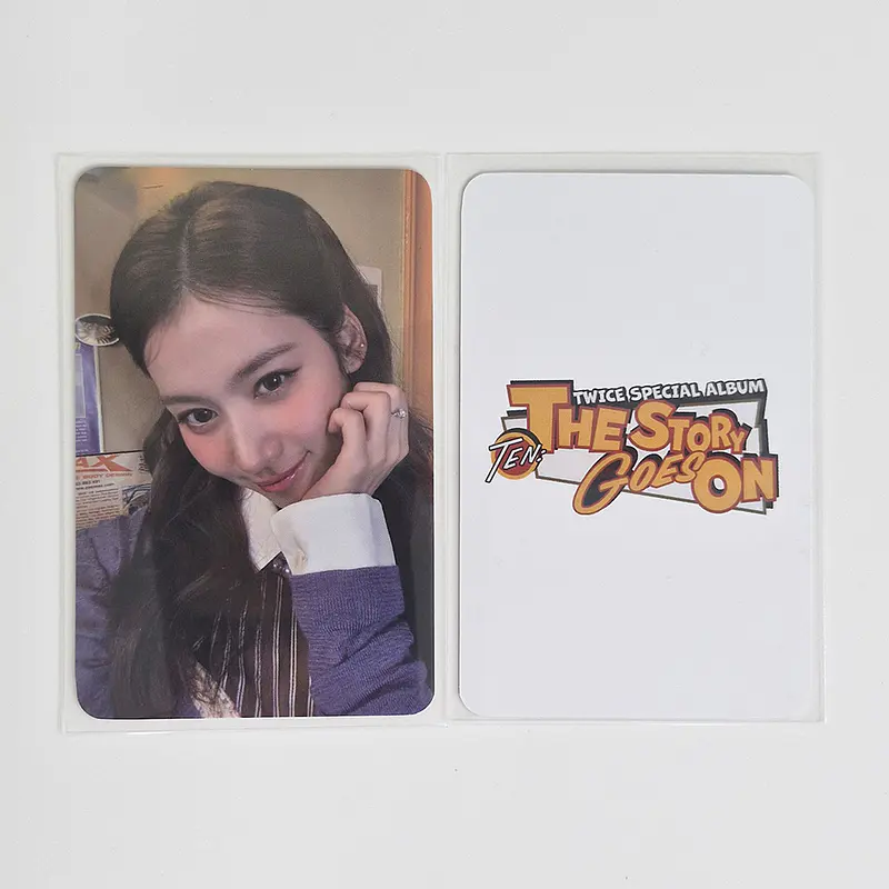 TWICE - TEN : THE STORY GOES ON MUSIC PLANT CAST Ver. PHOTOCARD 5