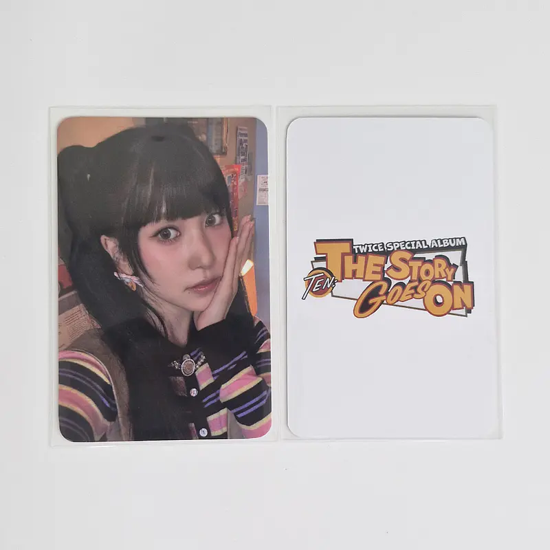 TWICE - TEN : THE STORY GOES ON MUSIC PLANT CAST Ver. PHOTOCARD 7