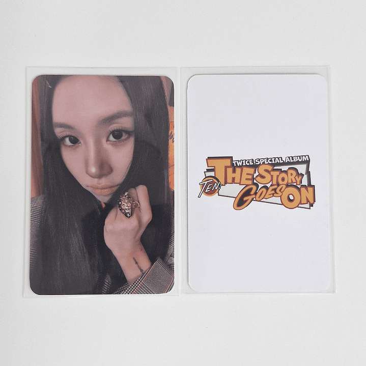 TWICE - TEN : THE STORY GOES ON MUSIC PLANT CAST Ver. PHOTOCARD 10
