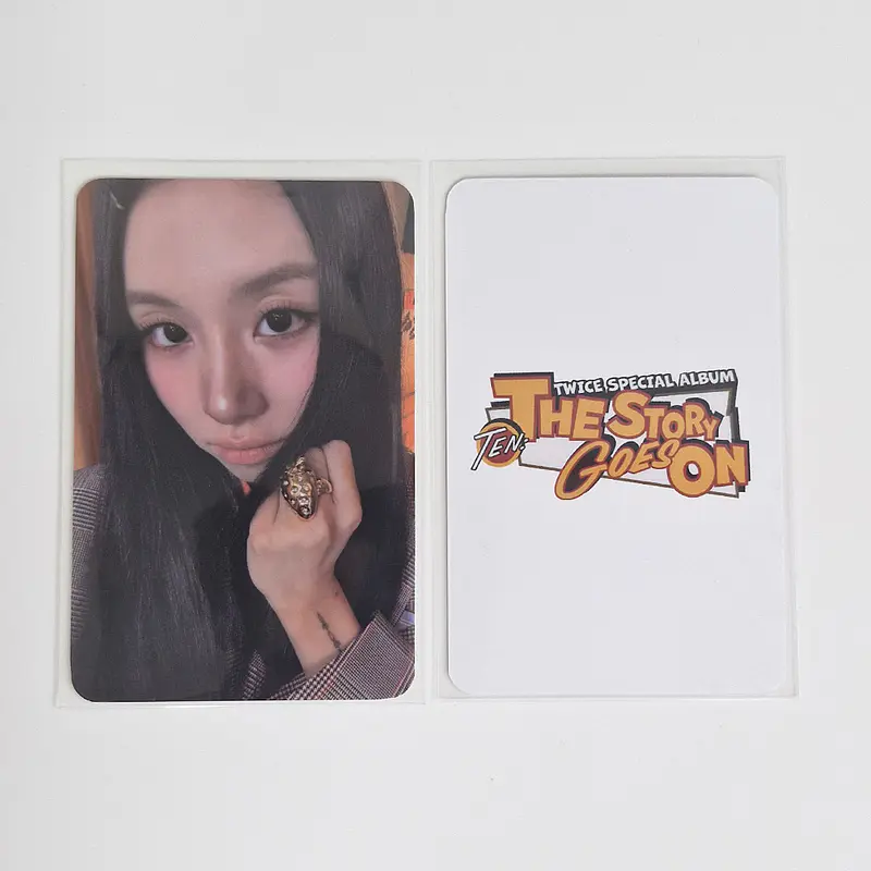 TWICE - TEN : THE STORY GOES ON MUSIC PLANT CAST Ver. PHOTOCARD 9