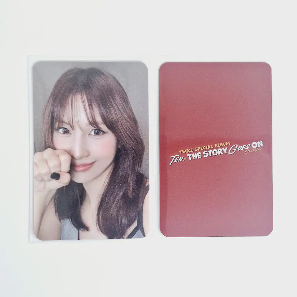 TWICE - TEN : THE STORY GOES ON MUSIC KOREA CAST Ver. PHOTOCARD 4