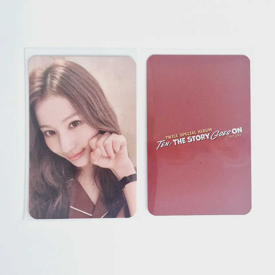TWICE - TEN : THE STORY GOES ON MUSIC KOREA CAST Ver. PHOTOCARD 5