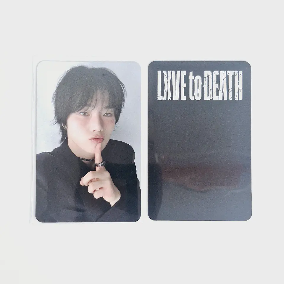 XDINARY HEROES - LXVE TO DEATH SOUNDWAVE POB PHOTOCARD 3