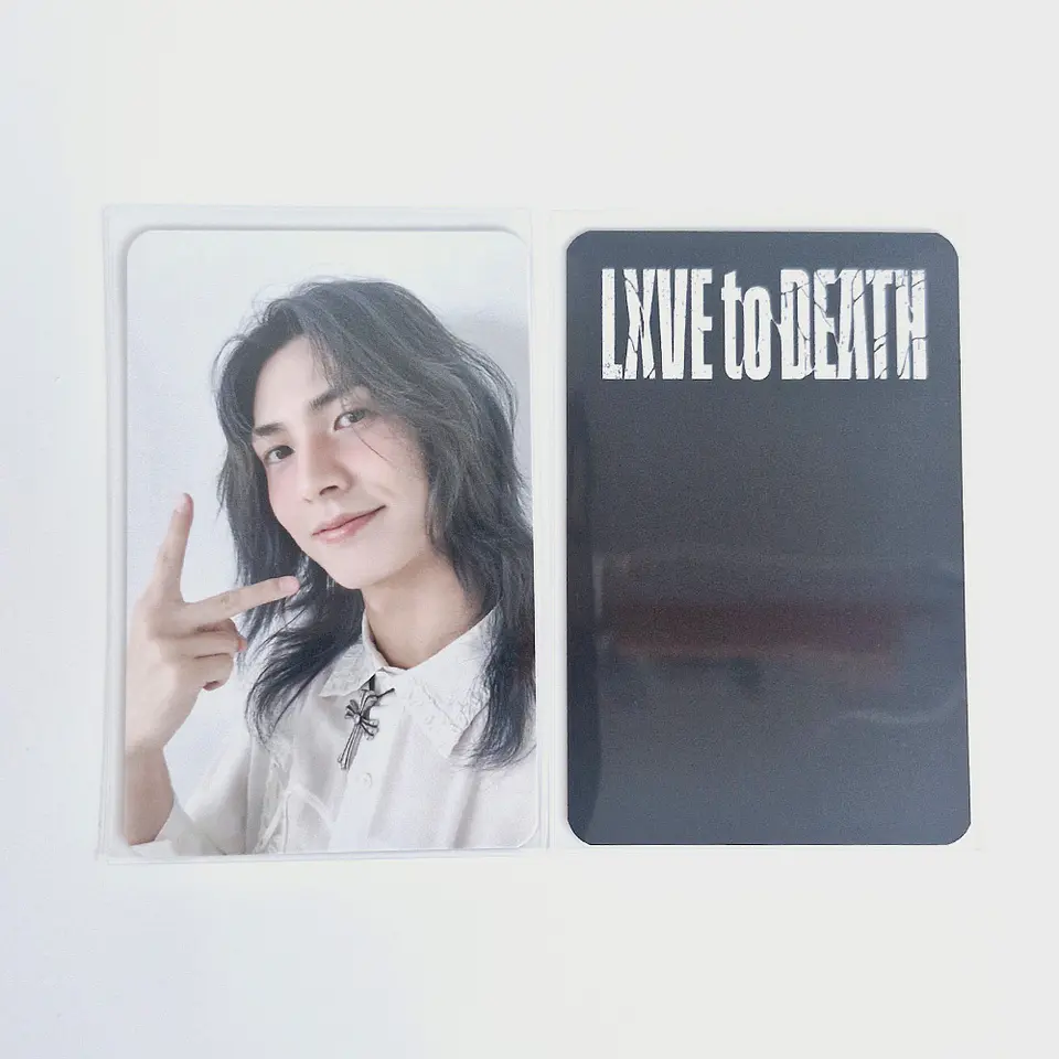 XDINARY HEROES - LXVE TO DEATH SOUNDWAVE POB PHOTOCARD 7