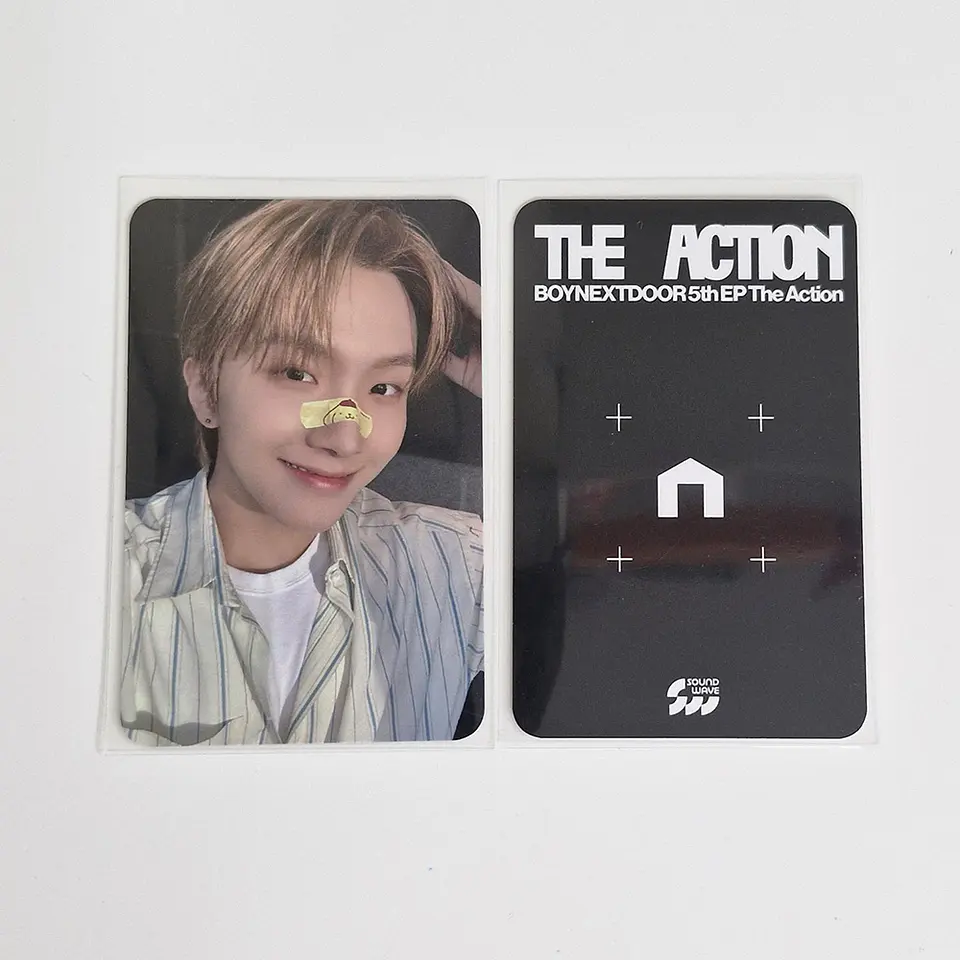 BOYNEXTDOOR - THE ACTION SOUNDWAVE POB PHOTOCARD 7