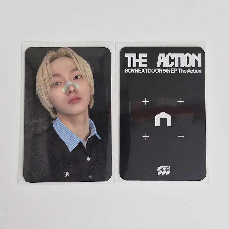 BOYNEXTDOOR - THE ACTION SOUNDWAVE POB PHOTOCARD 2