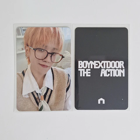 BOYNEXTDOOR - THE ACTION APPLE MUSIC POB PHOTOCARD