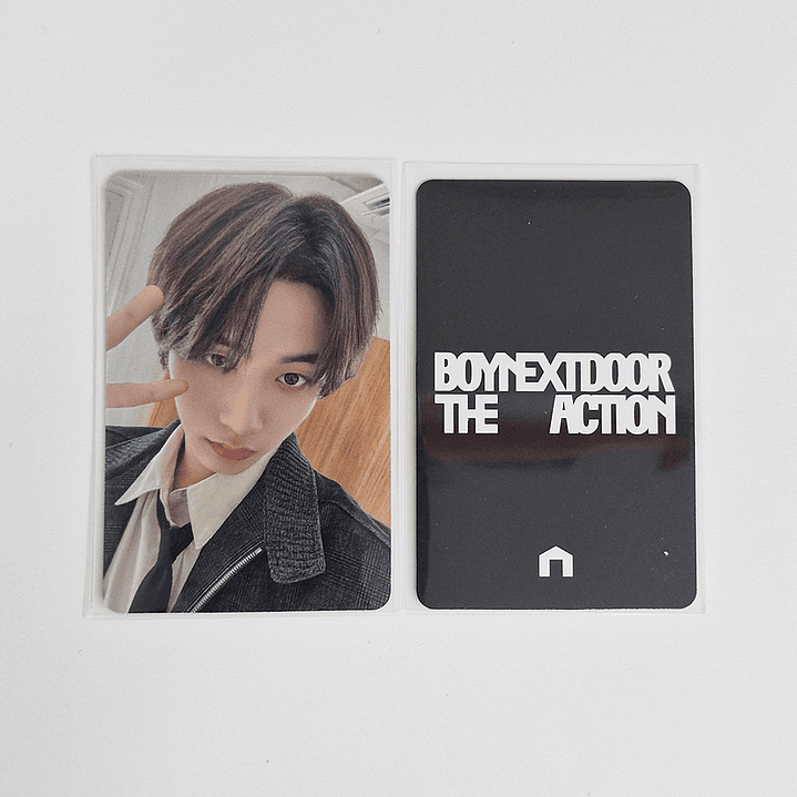 BOYNEXTDOOR - THE ACTION APPLE MUSIC POB PHOTOCARD 5