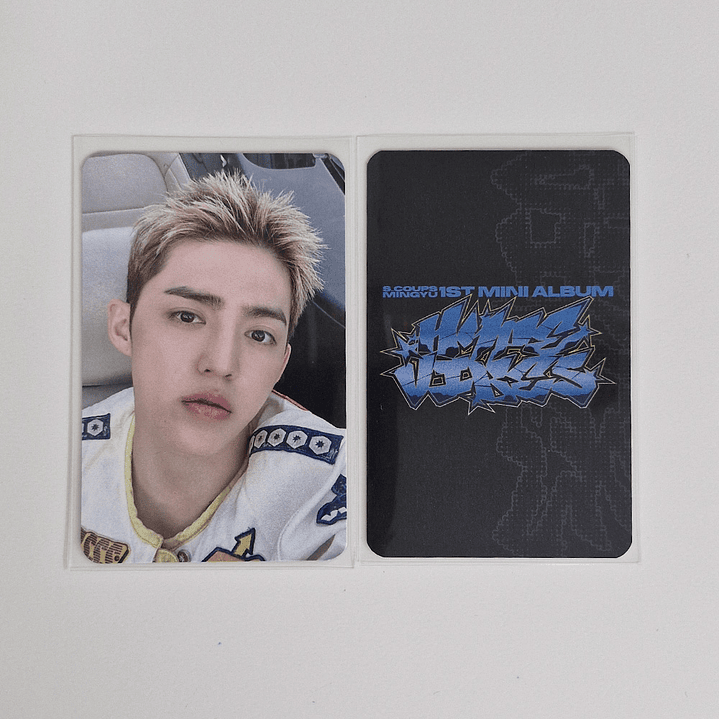 SEVENTEEN S.COUPS X MINGYU - HYPE VIBES SOUNDWAVE POB STANDARD PHOTOCARD 2
