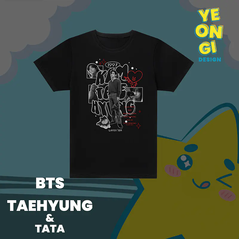 POLERA BTS - TAEHYUNG & TATA