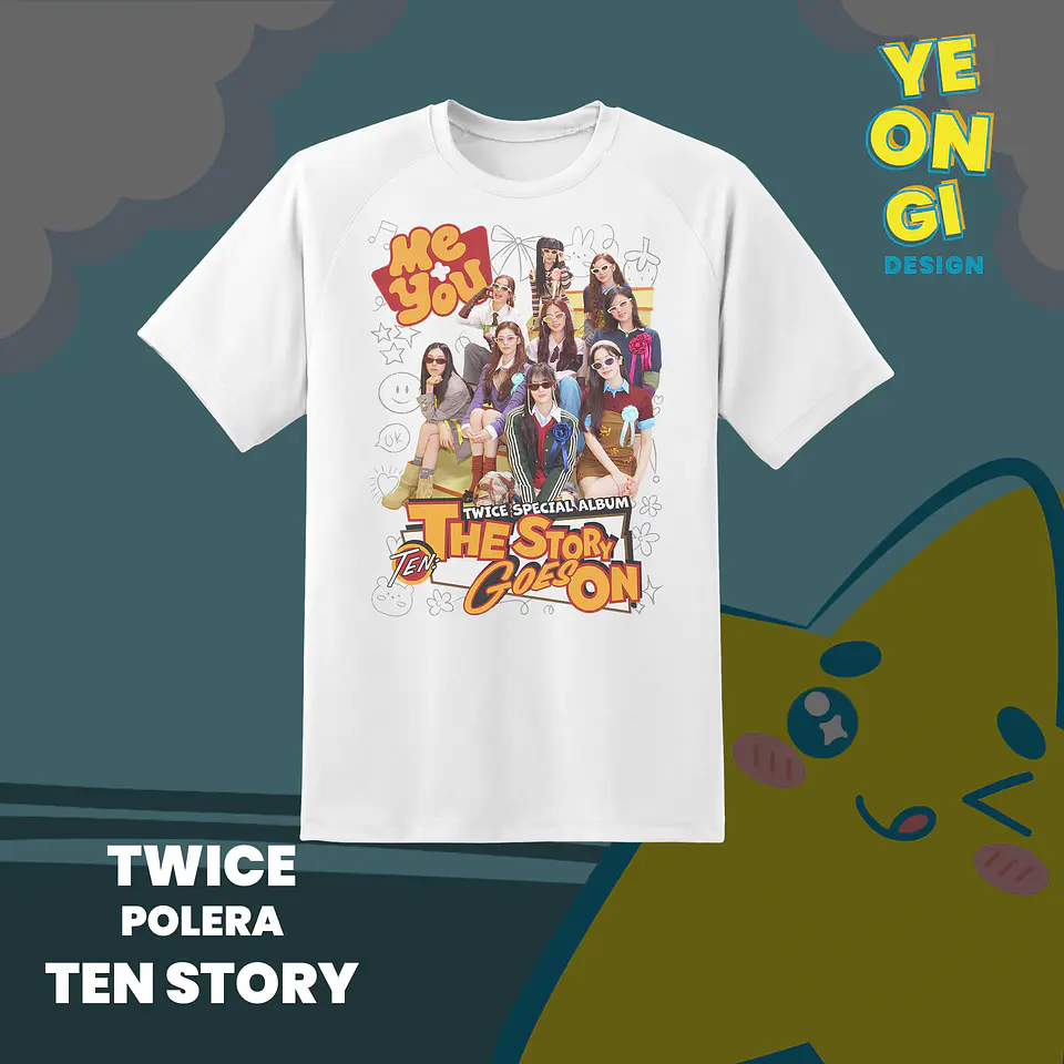 POLERA TWICE - TEN STORY 1