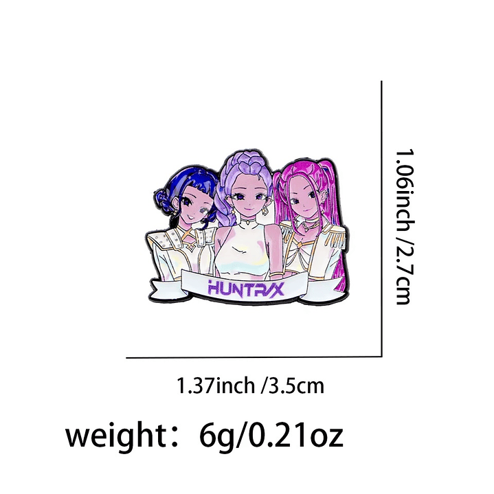 PIN KPOP DEMON HUNTERS 4