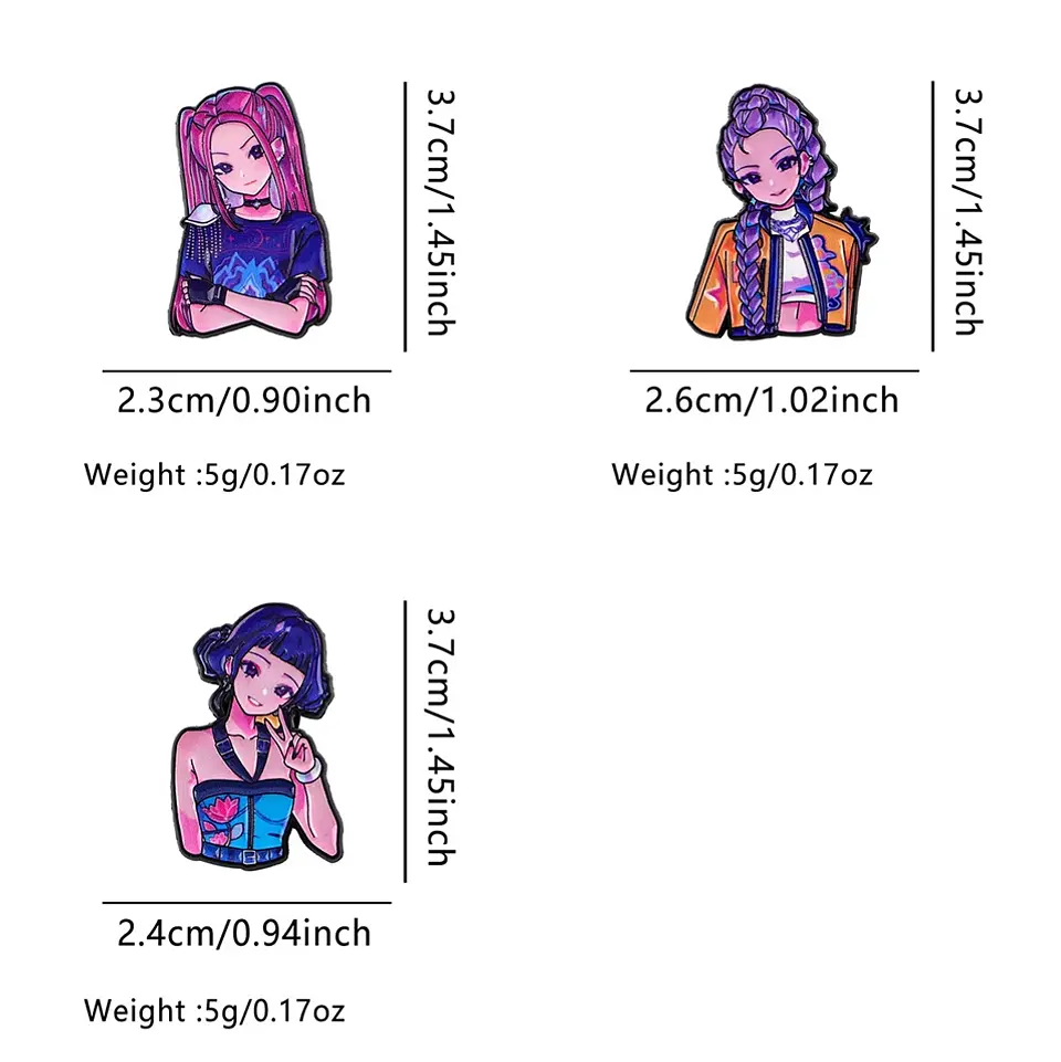 PIN KPOP DEMON HUNTERS 7