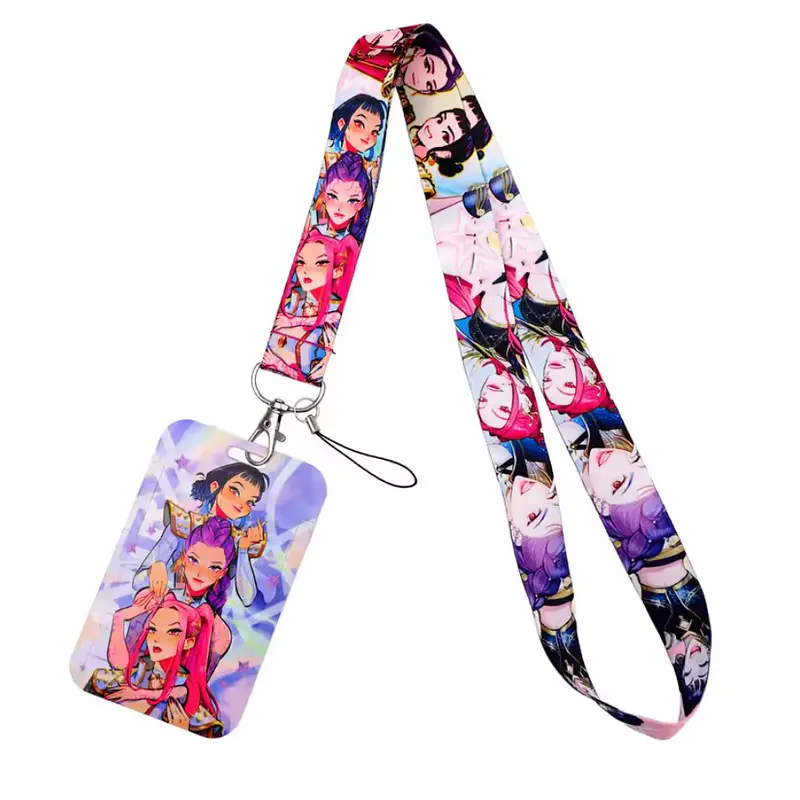 CARD HOLDER + LANYARD KPOP DEMON HUNTERS 2