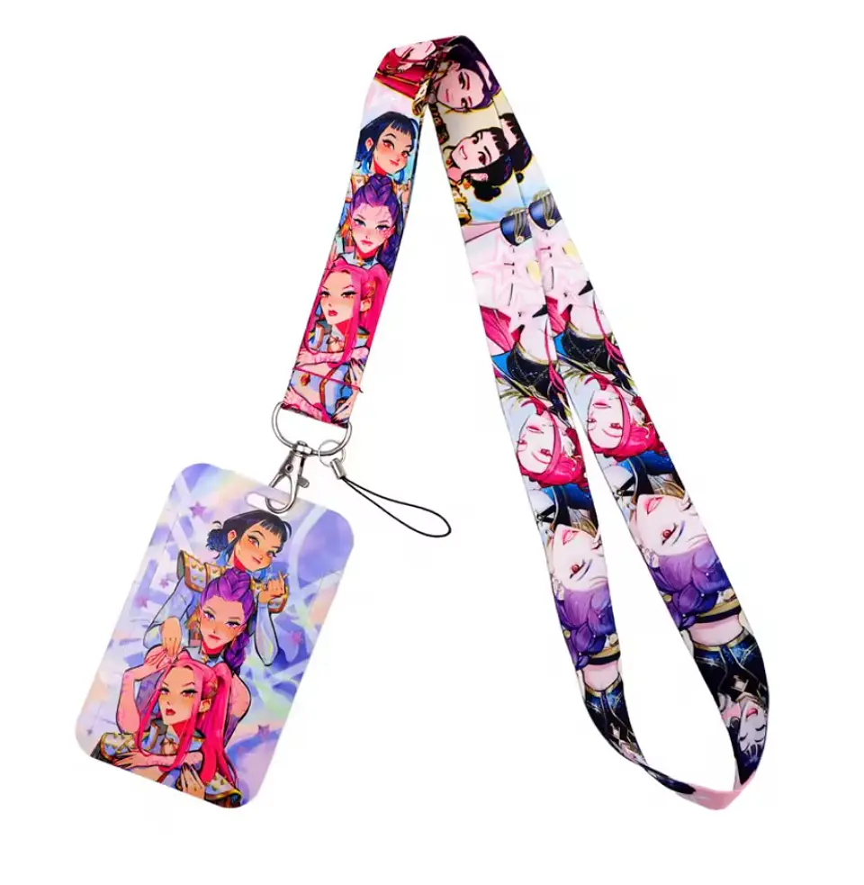 CARD HOLDER + LANYARD KPOP DEMON HUNTERS 2
