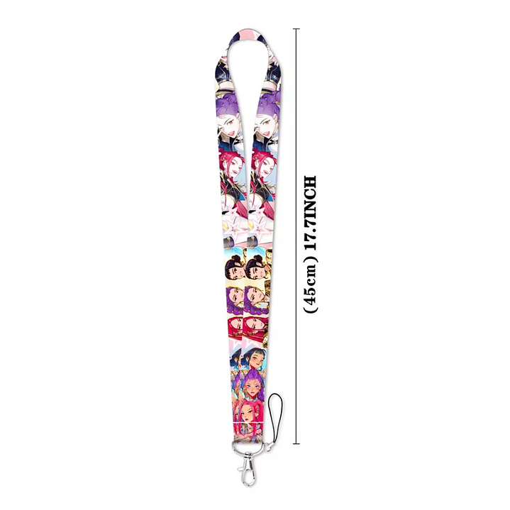 CARD HOLDER + LANYARD KPOP DEMON HUNTERS 4