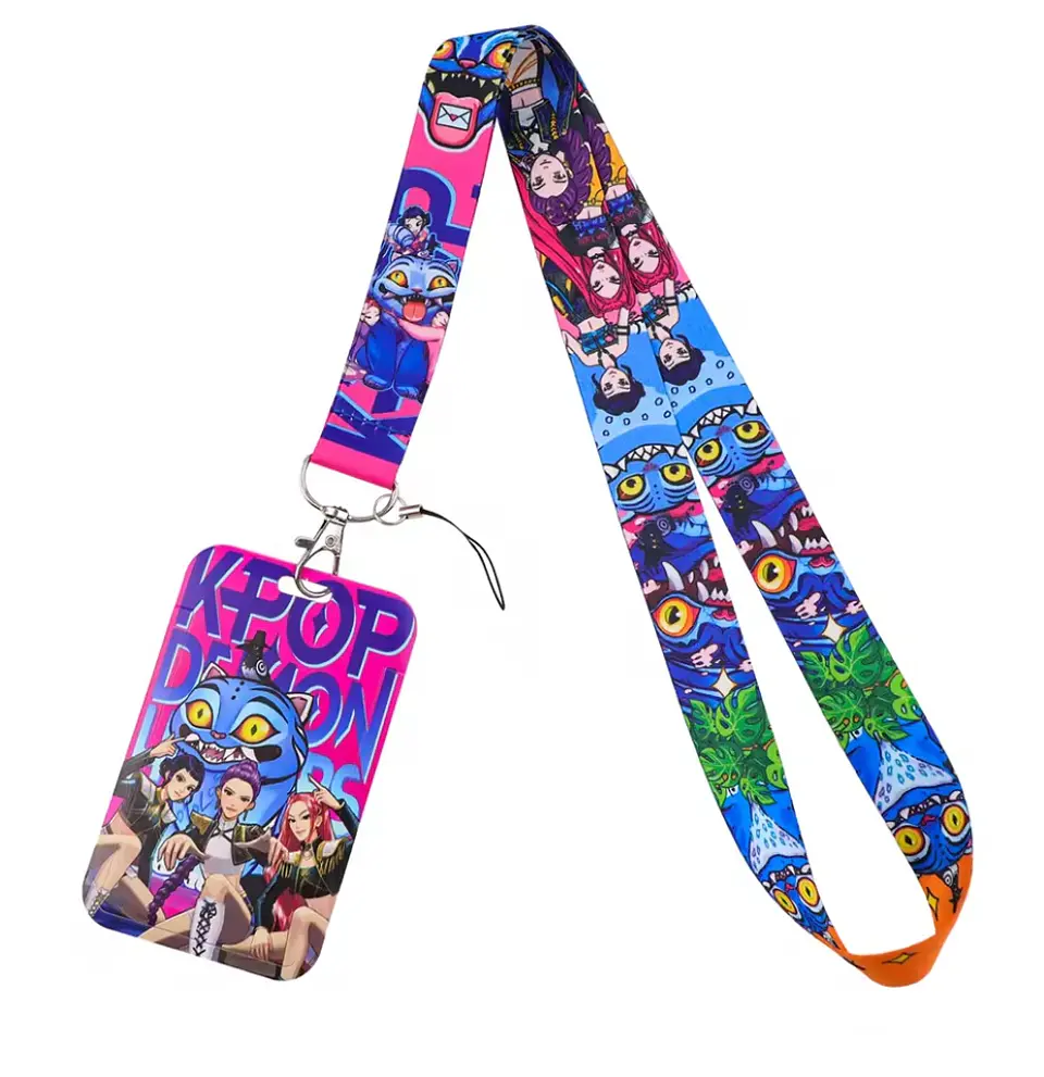 CARD HOLDER + LANYARD KPOP DEMON HUNTERS 12