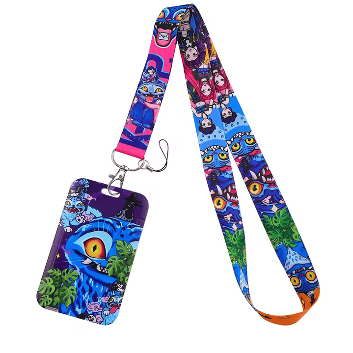 CARD HOLDER + LANYARD KPOP DEMON HUNTERS 13