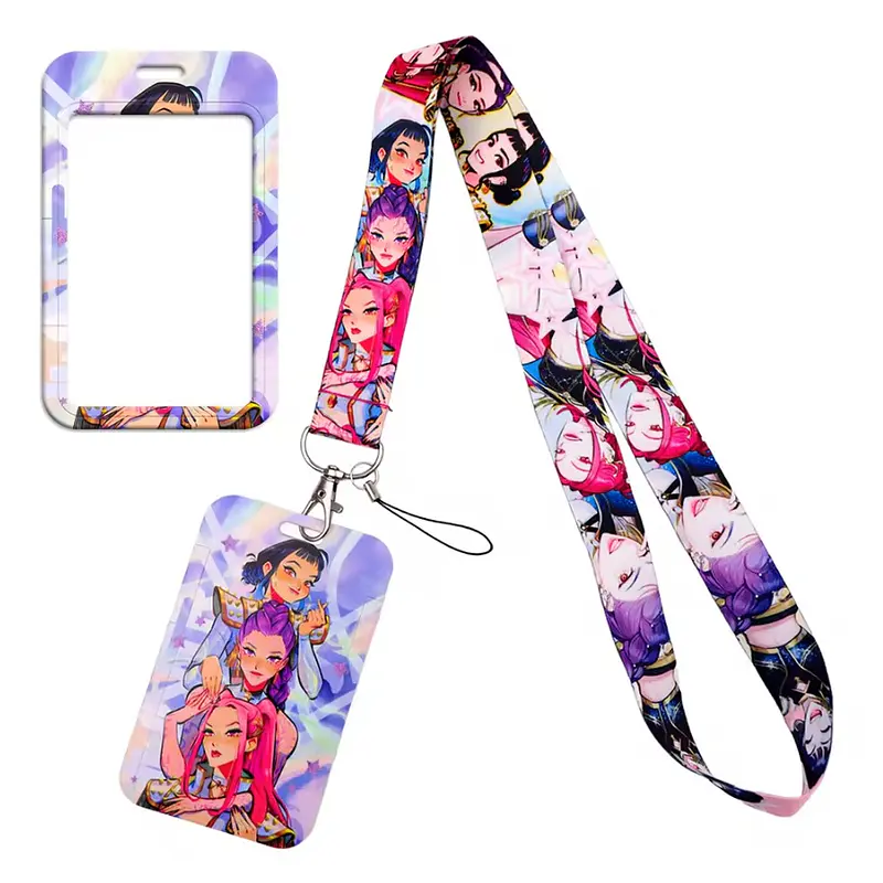 CARD HOLDER + LANYARD KPOP DEMON HUNTERS 3