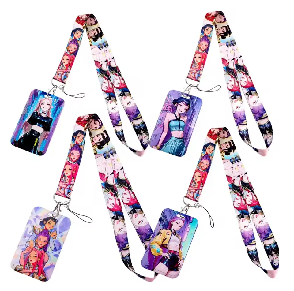 CARD HOLDER + LANYARD KPOP DEMON HUNTERS 1